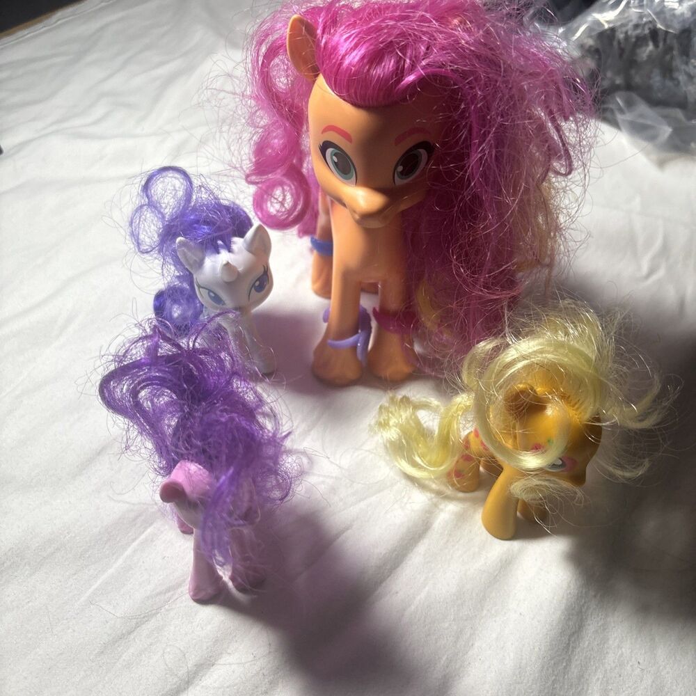 My Little Pony Sunny Starscout Figure Lot Of 4 Hasbro